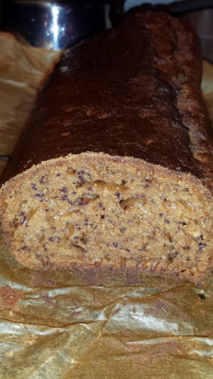 Karamelliseret bananbrød